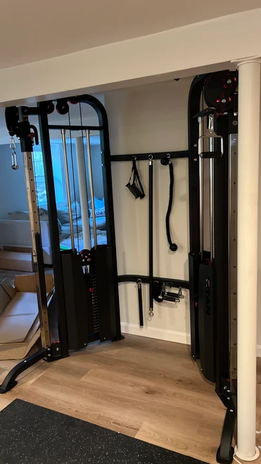 Titan Fitness Functional Trainer Installation 01 installed by a HandyBuddy expert in Barrington, RI · Jul 2026