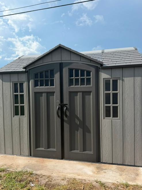 Lifetime 8' x 10' Storage Shed installed by a HandyBuddy expert in Orlando, FL · Aug 2026