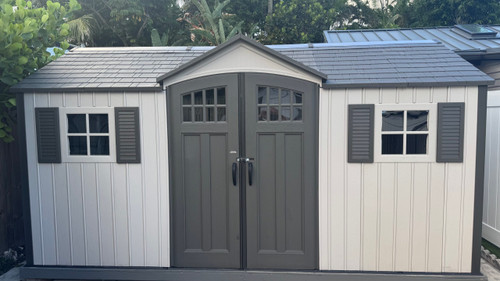Lifetime 8' x 15' Shed Installation