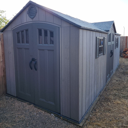 Lifetime 8' x 20' Outdoor Shed