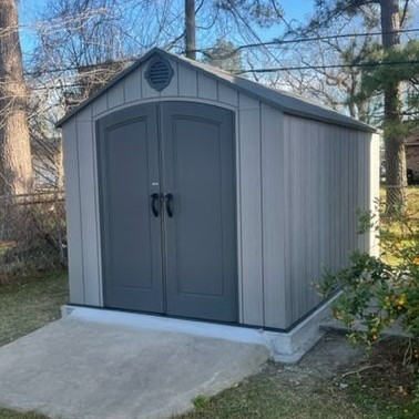 Lifetime 8' x 12.5' Outdoor Storage Shed