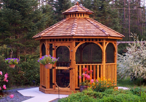 Bayside Panelized Octagon Gazebo Installation