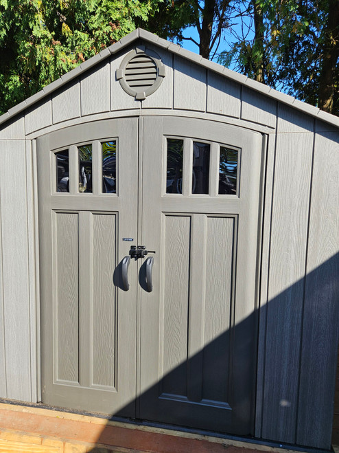 Lifetime 8' x 7.5' Outdoor Shed installed by a HandyBuddy expert in Levittown, Ny, NY · Sep 2025