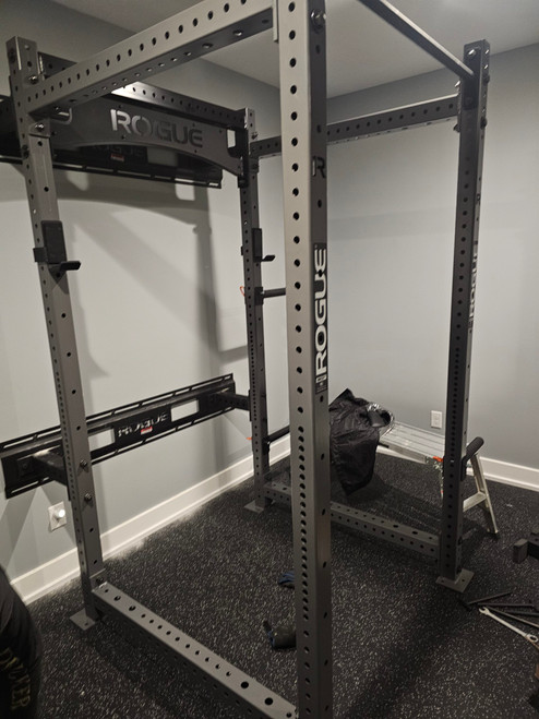 Rogue Fitness RML-490C Power Rack assembled by a HandyBuddy expert in Springboro, OH · Oct 2024