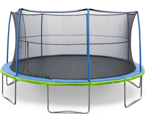 AGame Round Trampoline With Enclosure