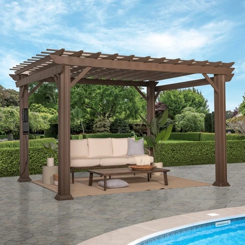 Backyard Discovery Ashford Traditional Steel Pergola