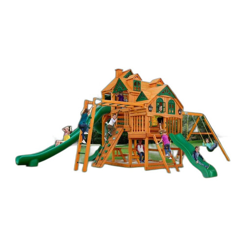 Empire Wooden Swing Set Assembly