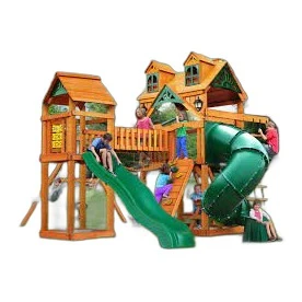 Wilderness Gym II Swing Set Installation