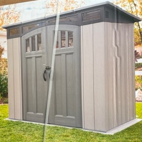Lifetime 8' x 5' Compact Modern Shed