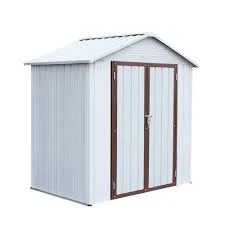Unbranded Galvanized Double Door Shed
