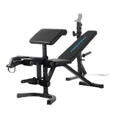 Sport Olympic Rack and Bench Assembly