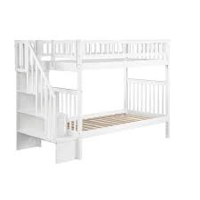 AFI Furnishings Woodland Staircase Bunk Bed Twin over Twin