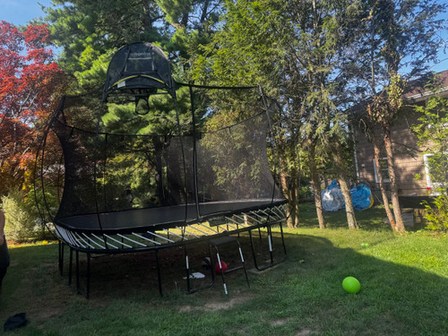 Springfree Large Square Trampoline assembled by a HandyBuddy expert in Irvington, NY · Jul 2026