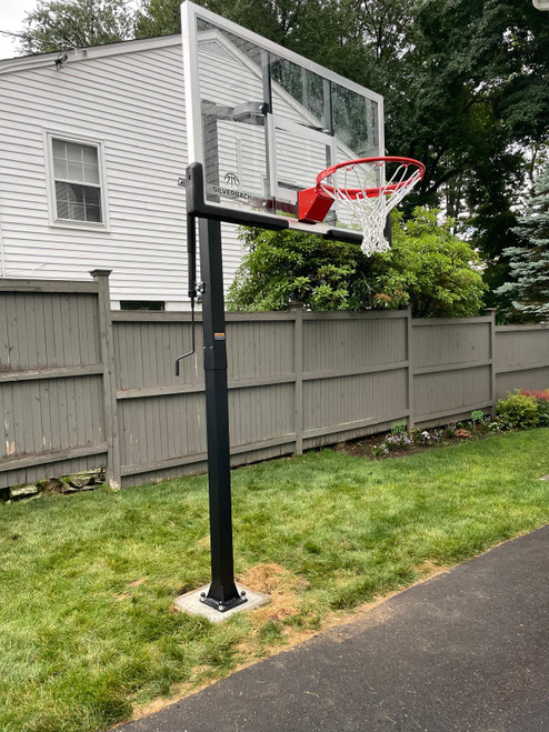 Goalrilla 54in In-ground Basketball Hoop installed by a HandyBuddy expert in Westport, CT · Jun 2024