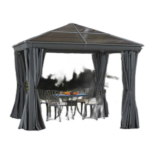 Venus Polycarbonate Roof Gazebo Assembly