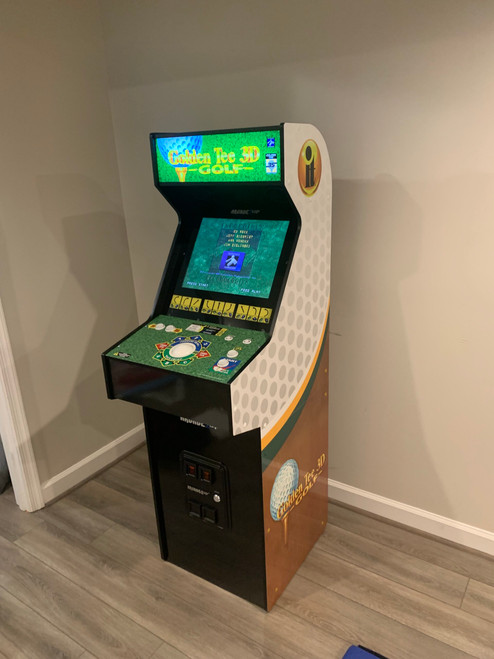 Arcade1Up Golden Tee Arcade Machine assembled by a HandyBuddy expert in Potomac, MD · Mar 2025