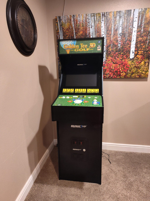 Arcade1Up Golden Tee Arcade Machine assembled by a HandyBuddy expert in Aurora, CO · Dec 2024