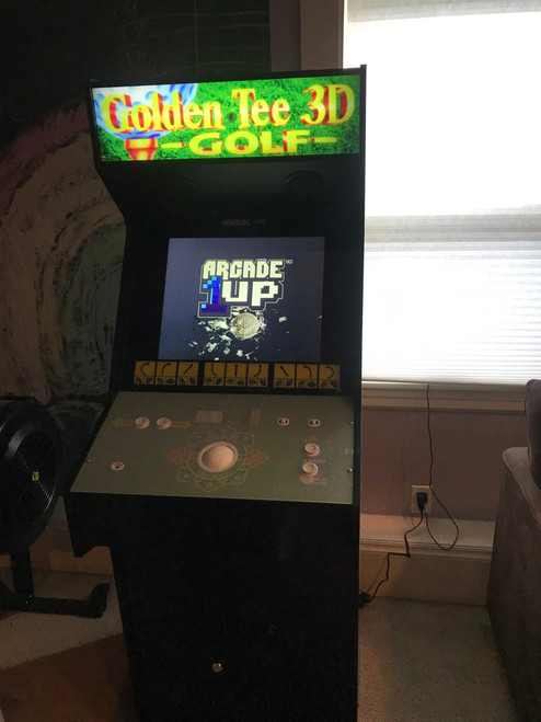 Arcade1Up Golden Tee Arcade Machine assembled by a HandyBuddy expert in Oakland, CA · Nov 2023