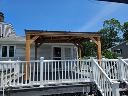 Backyard Discovery Arcadia Gazebo assembled by a HandyBuddy expert in Naugatuck, CT · Jun 2025