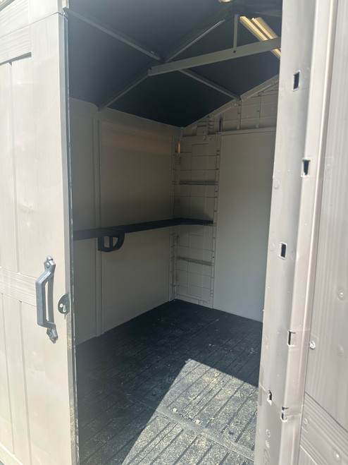 Keter Factor Storage Shed assembled by a HandyBuddy expert in Narberth, PA · Aug 2026