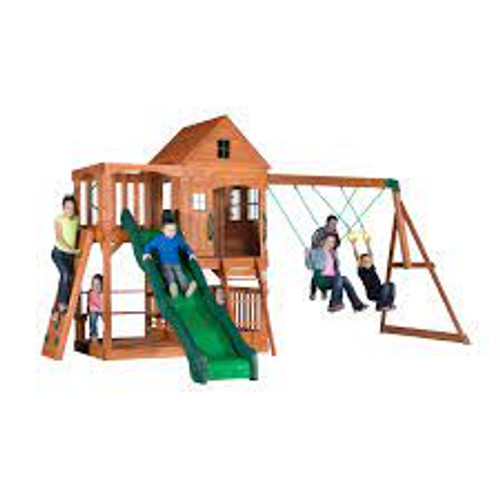 Hillcrest Swing Set Installation