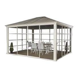 Sojag Striano Screen House Steel Roof