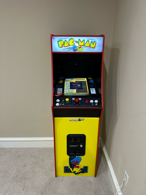 Arcade1Up Pac-Man Deluxe Arcade Machine assembled by a HandyBuddy expert in Mckinney, TX · Jan 2024