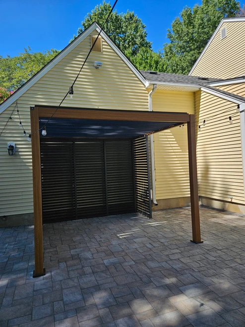 Mirador Outdoor 111S Pergola assembled by a HandyBuddy expert in Middletown, NJ · Aug 2026
