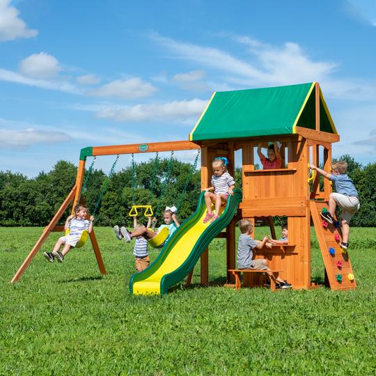 Backyard Discovery Somerset Swing Set Installation Service