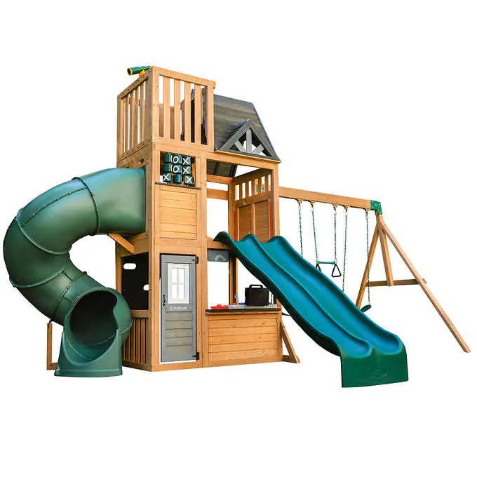 KidKraft Summit View swing set assembly