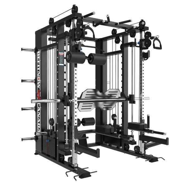 BefitNow Relentless Trainer smith machine, professionally installed