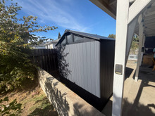 Keter Darwin Storage Shed installed by a HandyBuddy expert in Sacramento, CA · Aug 2026