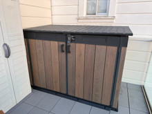 Keter Signature Horizontal Storage Shed assembled by a HandyBuddy expert in San Francisco, CA · Jun 2026