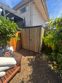 Keter Signature Vertical Storage Shed assembled by a HandyBuddy expert in Berkeley, CA · Jul 2026