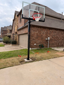 Lifetime Mammoth Bolt Down In-Ground Basketball Hoop installed by a HandyBuddy expert in Mckinney, TX · Jan 2026