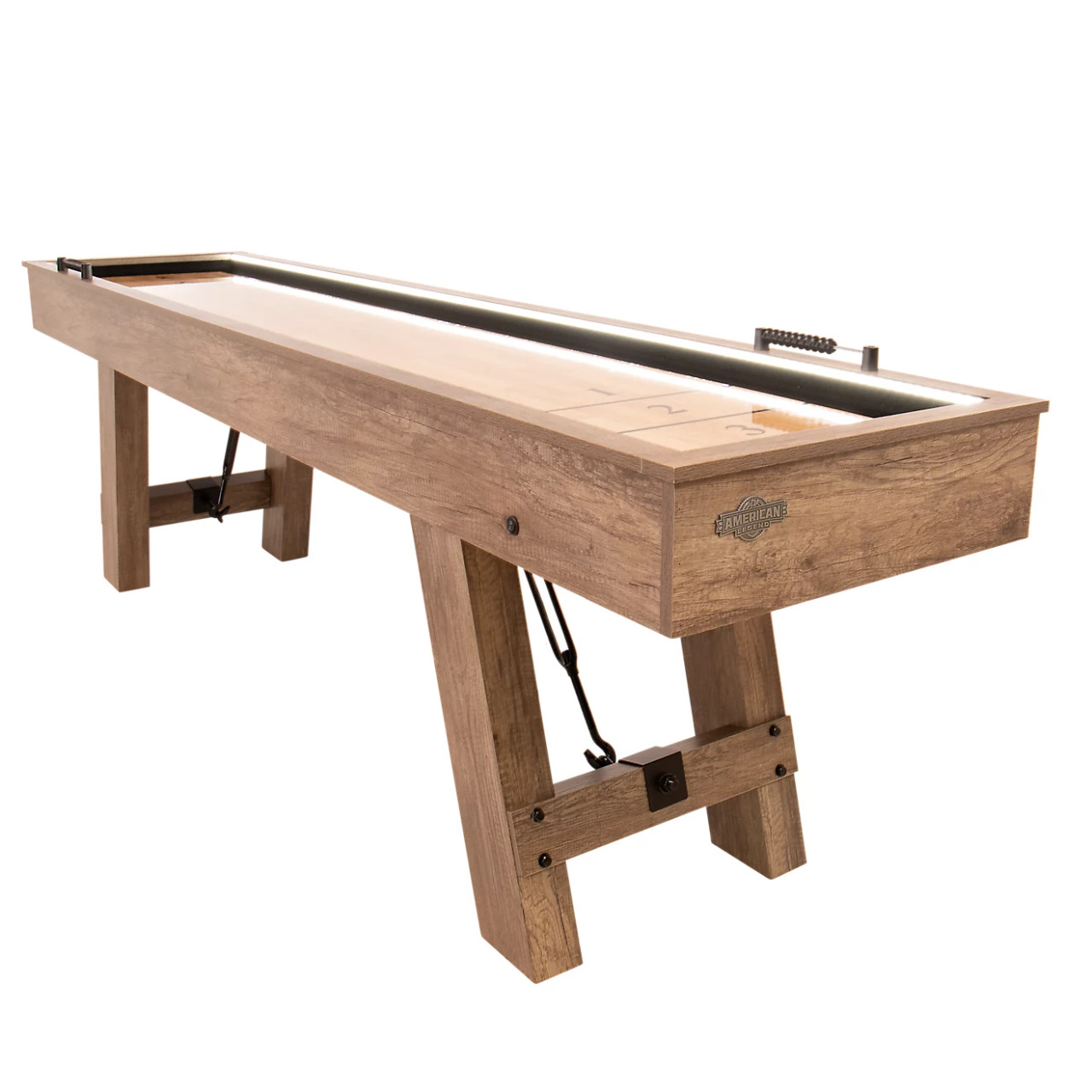 American Legend LED shuffleboard table