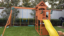 Kidkraft McKinley Wooden Swing Set installed by a HandyBuddy expert in Dallas, TX · Jan 2026