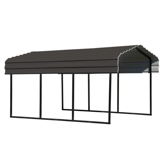 Arrow metal carport