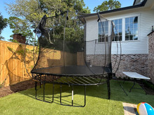 Springfree Oval Trampoline assembled by a HandyBuddy expert in Houston, TX · Aug 2026