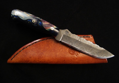 Lacy Smith - Damascus Skinner - SK1404197-FLS