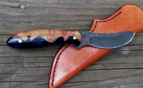 Lacy Smith - Damascus Skinner - SK14006211-FLS