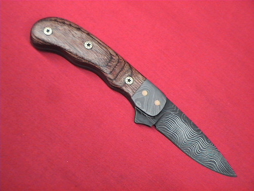Lacy Smith - Damascus Skinner - SK0014-FLS