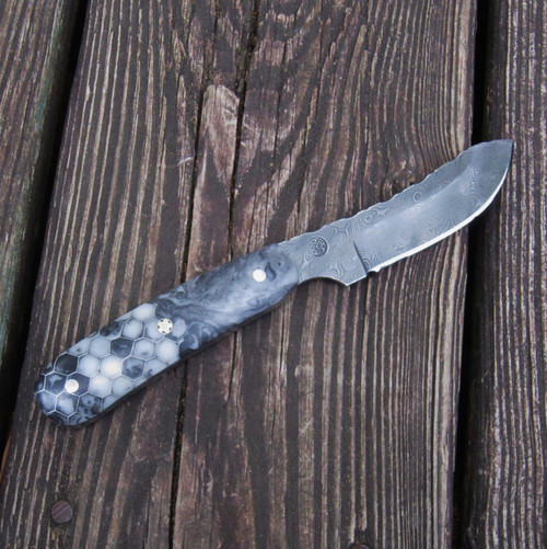 Lacy Smith - Damascus Skinner - SK1605331-FLS