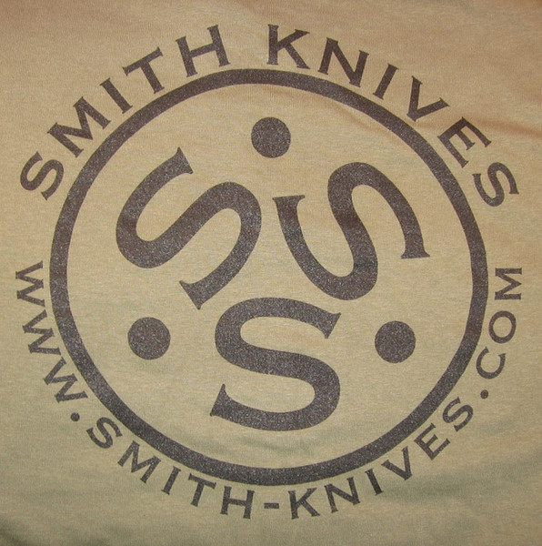 SK Gear - Smith Knives T-Shirt - Black on OD Green - SK9999-TSO