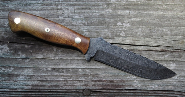 Lacy Smith - Damascus Skinner - SK0130-FLS