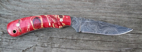 Lacy Smith - Damascus Skinner - SK0117-FLS