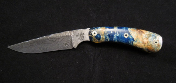 Lacy Smith - Damascus Skinner - SK0050-FLS