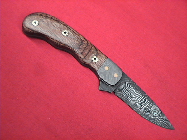 Lacy Smith - Damascus Skinner - SK0014-FLS