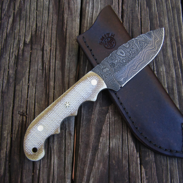 Lacy Smith - Damascus Skinner - SK1511310-FLS