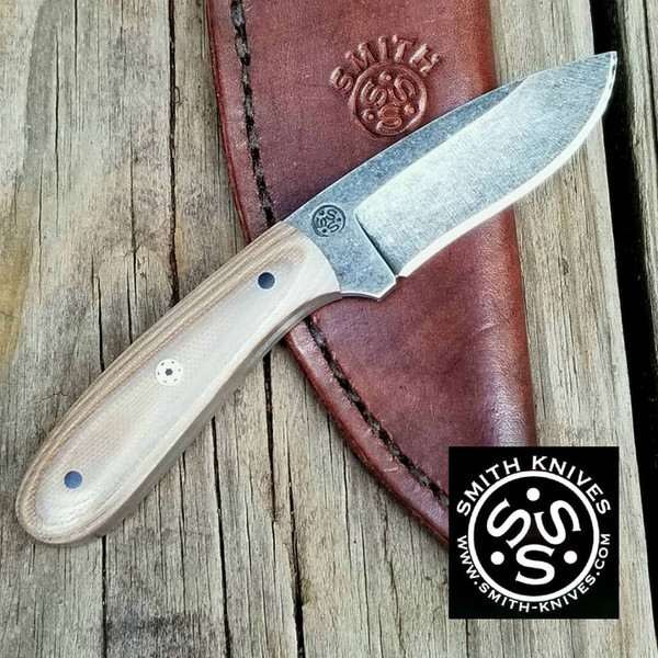 Lacy Smith - "LIL Cheaha" Stonewashed 5160 Drop Point - SK1805415-FLS